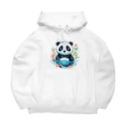 waterpandaの水中のパンダ Big Hoodie