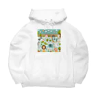 ニューライフマサラショップのワクワク動物園の愉快な仲間たち♪ Big Hoodie