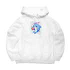 終わらない夢🌈の可愛いイルカちゃん🐬💞 Big Hoodie