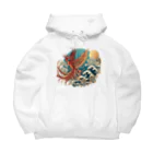 雲華堂の鳳凰 Big Hoodie