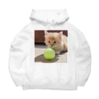 SkyBlueのもふもふな子猫 Big Hoodie