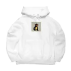 クリティカルクローのお辞儀するサルくん Big Hoodie