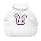 あくむ病院のドット吐血うさぎちゃん Big Hoodie