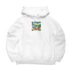 kaiminsapoの沖縄　ビーチパーティ Big Hoodie