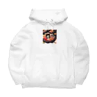 happiness_shopの華やかな日本料理の世界へようこそ Big Hoodie