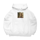 hono想(そう)イタグレ日記の笑顔のラブラドールレトリバー Big Hoodie