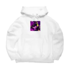 jujumarucatのROCKYCAT　ギター６ Big Hoodie