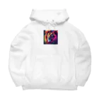 RC-yamaishiの虹色のライオン Big Hoodie