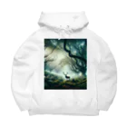 NovAiTen_shopの神秘の森の主 Big Hoodie