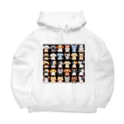 mochihouseのイッヌ大集合 Big Hoodie