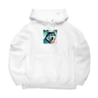 Nanalaのシベリアンハスキーグッズ Big Hoodie