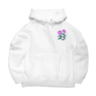 RetrowaveFlowerのRetrowaveFlower-オオデマリ- Big Hoodie