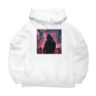 d-design-labのサイバーパンクシティ2 Big Hoodie