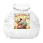 mimikkyu322のgoodmorning　monster Big Hoodie