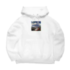 AQUAMETAVERSEの山の美しい風景　なでしこ1478 Big Hoodie