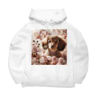 keikei5の洋ランの花が美しく咲き誇るダックス！  Big Hoodie