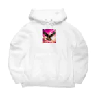 ★動物ショップ・kou2020★の鷹2 Big Hoodie