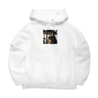 feliceのタワーに登っている猫 Big Hoodie