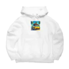 c-kichiの海辺のフォルクスワーゲン Big Hoodie