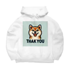 keikei5の魅力的な柴犬 Big Hoodie