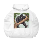 namuhatimanの木を登っているゴリラ Big Hoodie