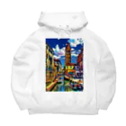 GALLERY misutawoのイタリア ヴェネツィアのサン・バルナバ橋 Big Hoodie