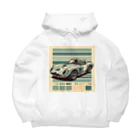 todatodatodaのレトロなスポーツカー Big Hoodie