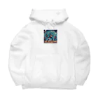 momonekokoの熱狂ピエロ Big Hoodie