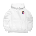 モノモノクローゼットの花々 Big Hoodie