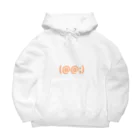 cocomomo777のかおもじ　焦り Big Hoodie