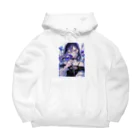 AQUAMETAVERSEの花菖蒲の優美な香り　BLUE PLUM  691 Big Hoodie