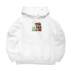 キャップ犬専門店のキャップ犬6 Big Hoodie