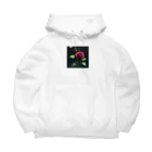 ユウキスタイリッシュショップの一輪のバラ Big Hoodie