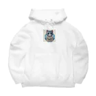 子猫カーニバルの子猫から警告！ Big Hoodie