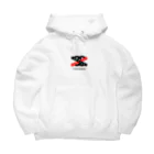 鴉番組公式SHOPのカラスチャンネルオリジナルロゴデザイン Big Hoodie