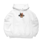AKIRAの筋トレくまちゃん Big Hoodie