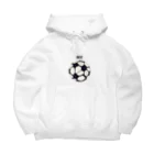 cocomomo777のサッカー　ボール Big Hoodie