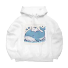 ニャーちゃんショップの眠りネコ Big Hoodie