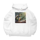 ぱぴぷSHOPの指揮者カメ Big Hoodie