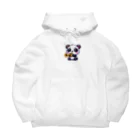 kyuchanのラッパ吹きのパンダ Big Hoodie