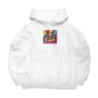 NeoPopGalleryのPOPART bicycle Big Hoodie