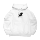 JBの水墨牛 Big Hoodie