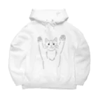 tamagotyokoの飛びかかる猫 Big Hoodie