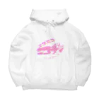 憂ﾚのニコニコニコチン(白) Big Hoodie