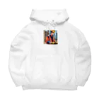 TakeKAKEのゼネコンくん Big Hoodie