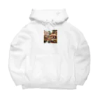 めろんグッズの日本の景色 Big Hoodie