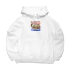 ニゴ猫　shopの今日の別腹　明日の下っ腹 Big Hoodie