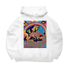 Unique ExistenceのEurope Big Hoodie