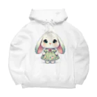 Kojironのうさちゃん Big Hoodie