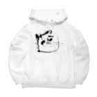 tomorhythmのにやり猫 Big Hoodie